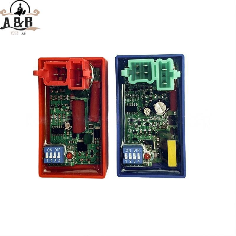 [A & B] AKT125 RX125 FT125 FT150 6PIN Đua Hiệu suất cao CDI Với Công tắc DIP Nâng cấp điều chỉnh xe 
