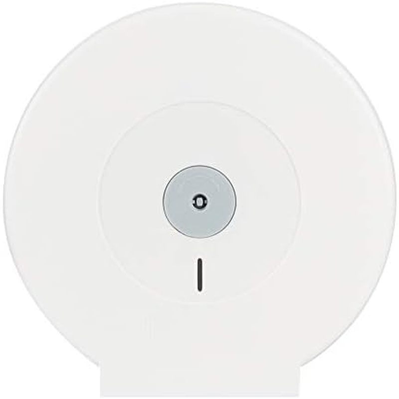Bathroom Plastic Round Paper Towel Holder, Toilet Paper Towel Holder White Tissue Dispenser Toilet T