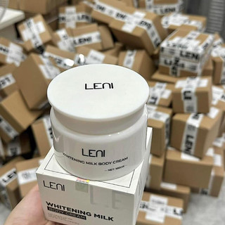 (KEM LENI CHÍNH HÃNG)(TẶNG KÈM 1 Ủ trắng ) COMBO 2 KEM BODY VÁNG SỮA LENI dưỡng trắng da body