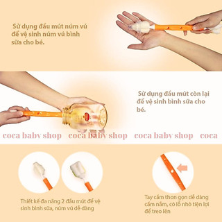 Cọ rửa bình sữa đa năng Wesser