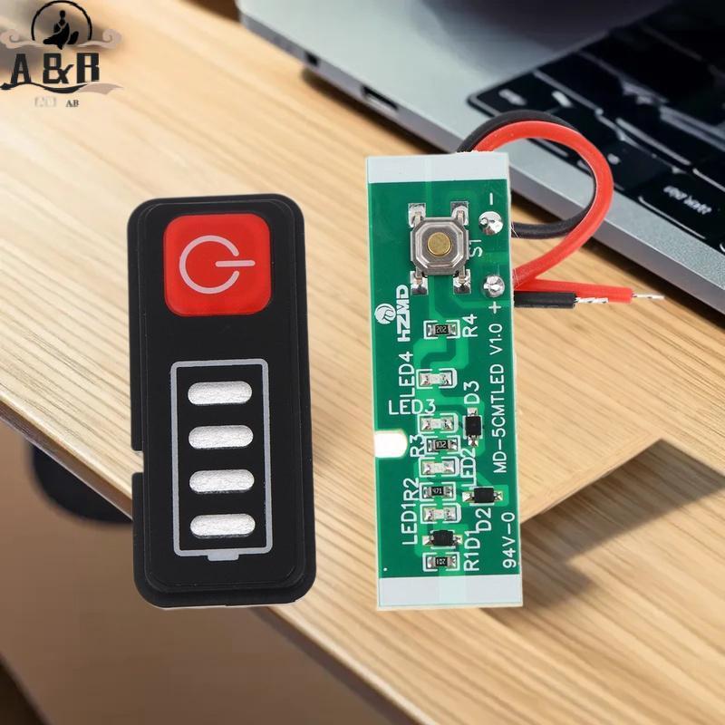 [A & B] 1 / 3 / 5 Cái 5S 18V 21V Li-Battery Display Power Display Board Màn hình LED Máy khoan điện 