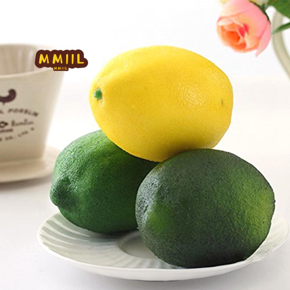 HIFUN Tiệc chanh nhân tạo 6 / 10 CÁI Trang trí chụp ảnh nhà bếp
