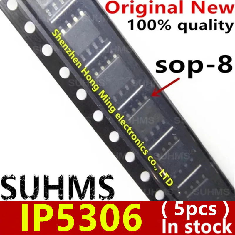 (5 chiếc) Chipset IP5306 sop-8 mới