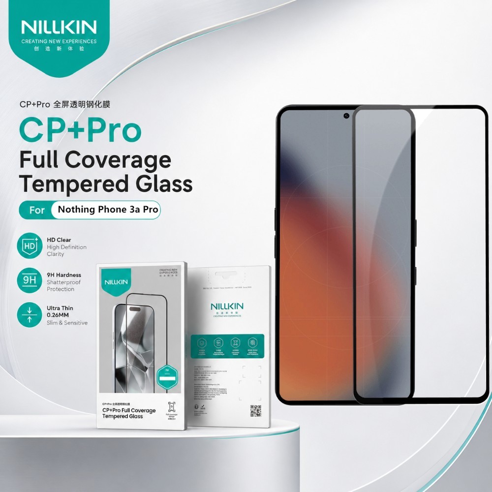 NILLKIN Kính Cường Lực Cho Nothing Phone 3a Pro HD Trong Suốt Chống Dầu FM5002