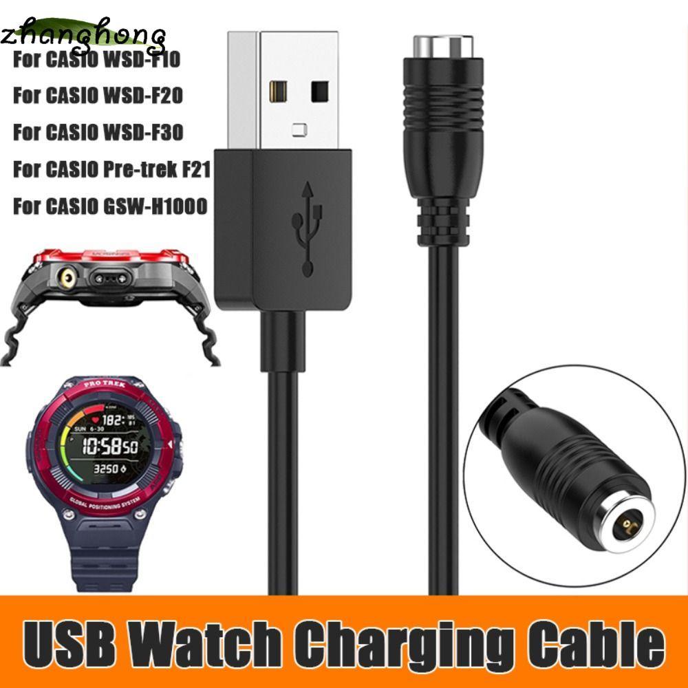 Bộ sạc đồng hồ ZHANGHONG, Cáp sạc USB thời trang di động, Đế sạc đa năng thay thế cho WSD-F10 F20 F3