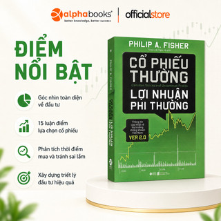 Sách - Cổ Phiếu Thường Lợi Nhuận Phi Thường - Philip A. Fisher (Alpha Books)