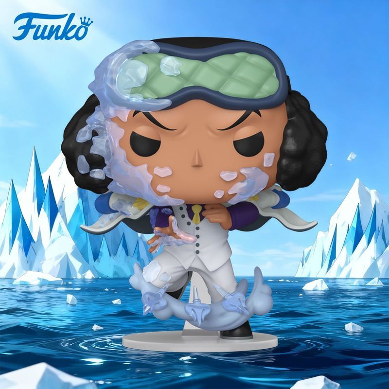 [Funko] Fengggao POP One Piece Aokiji Kuzan One Piece Hàng hóa Quà tặng búp bê trang trí hợp thời tr