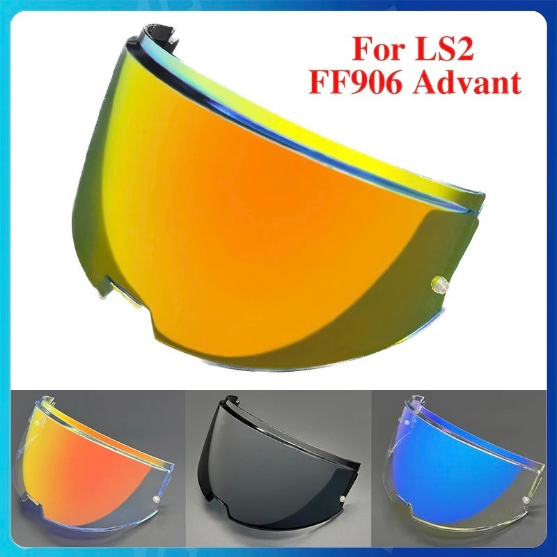 FF906 Xe Máy Mũ Bảo Hiểm Ống Kính Cho LS2 FF906 Advant Mũ Bảo Hiểm Tấm Che Kính Chắn Gió Kính V
