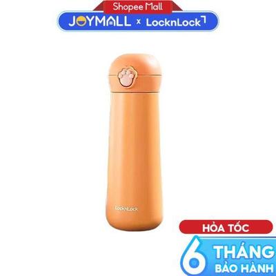 Bình Giữ Nhiệt Locknlock LHC3293ORG, Dung Tích 400ml, Thép Không Gỉ, Hàng Chính Hãng - Joymall