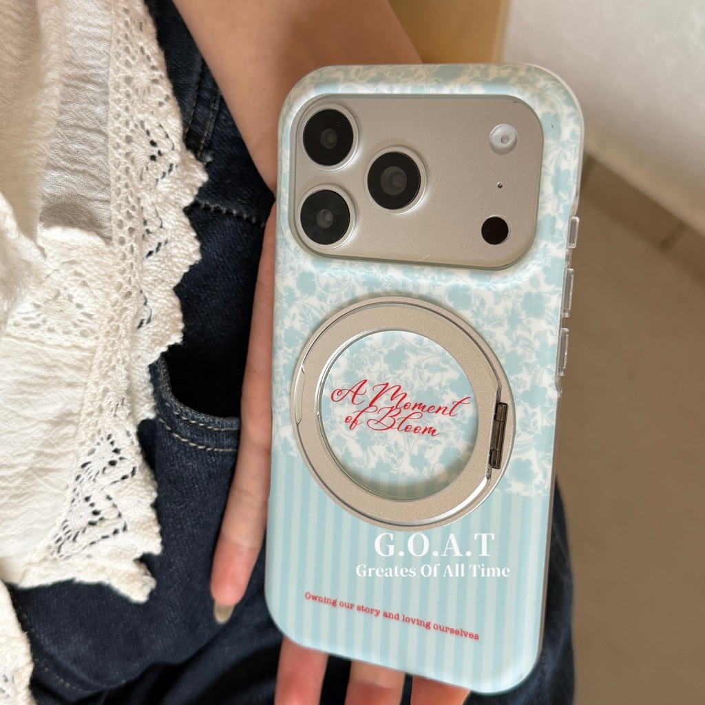 G.O.A.T Fulcrum sọc hoa tiêu đề thích hợp cho iPhone 17 pro max iPhone 17 15 16 pro max bảo vệ chống