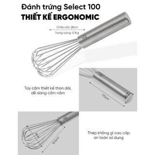KAI - Select 100 - Đánh trứng - 17.5cm
