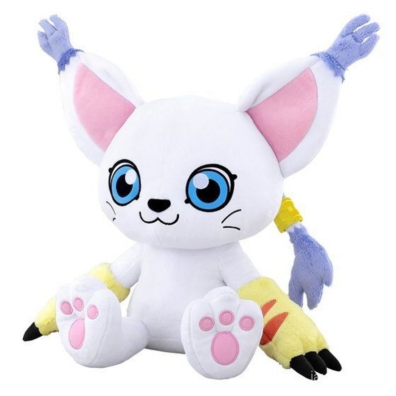 Gấu bông thú cưng Digimon Tailmon hoạt hình Nhật Bản gối ôm cos dễ thương mềm mại