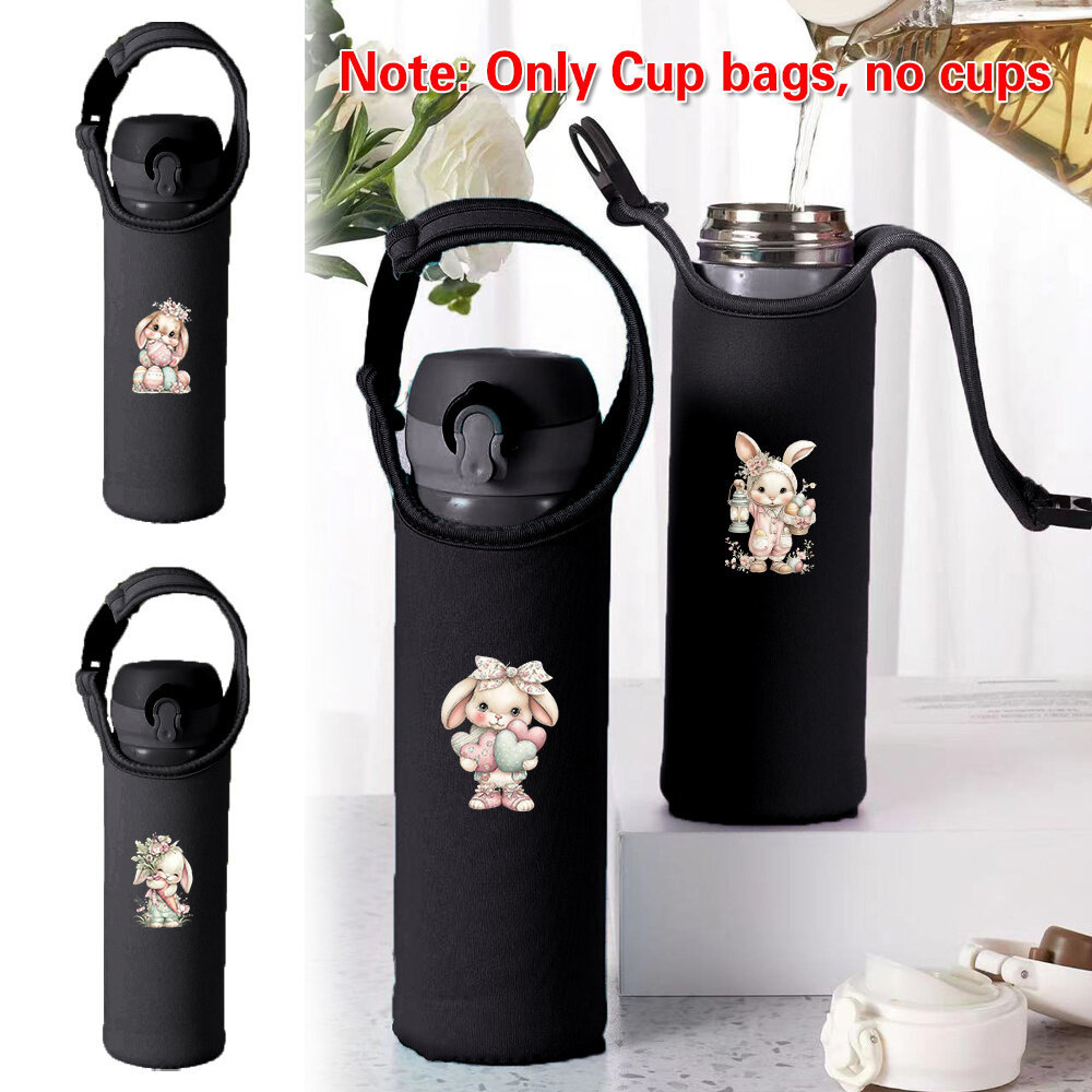 Ống bọc cốc Universal Fit Stainless Steel Flask Sleeve Anti Slip Neoprene Cup Carrier Bag SoftBun se