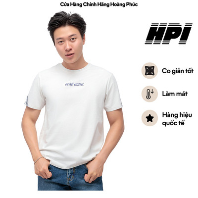 Áo Thun Tay Ngắn Nam ECKO UNLTD. Dáng Suông Cotton Pha Thoáng Mát Thấm Hút IF24-99003