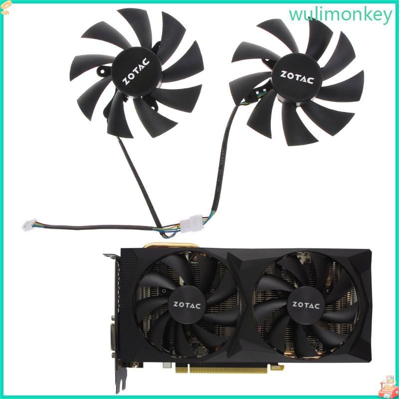 Quạt WU VGA Cho Zotac RTX2060 2060 SUPER Destroyer Card Đồ Họa Làm Mát 4Pin 12V