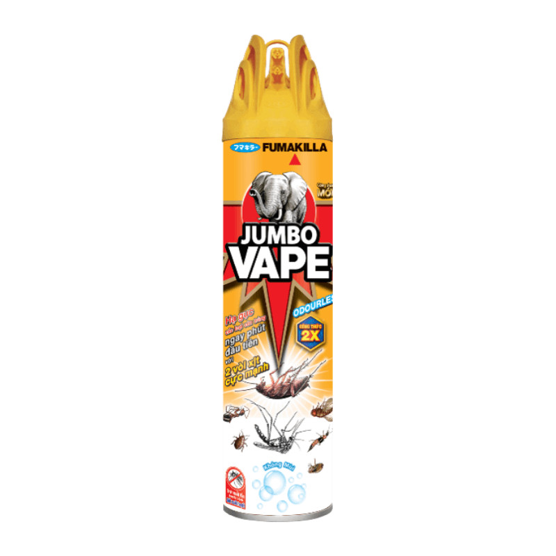 Xịt côn trùng Jumbo không mùi 600ml - 01973