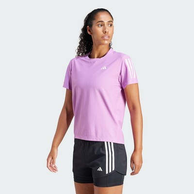 adidas Chạy Áo Thun Own The Run Nữ Màu tím IV5494