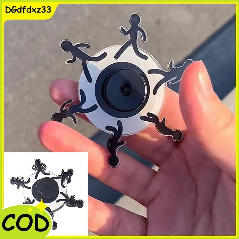 [DZ2] 1 / 2 / 3 chiếc Sti Man Finger Spinner Matchsti Man Running Dynamic Gyro Nhựa Sti Hình Ngộ ngh