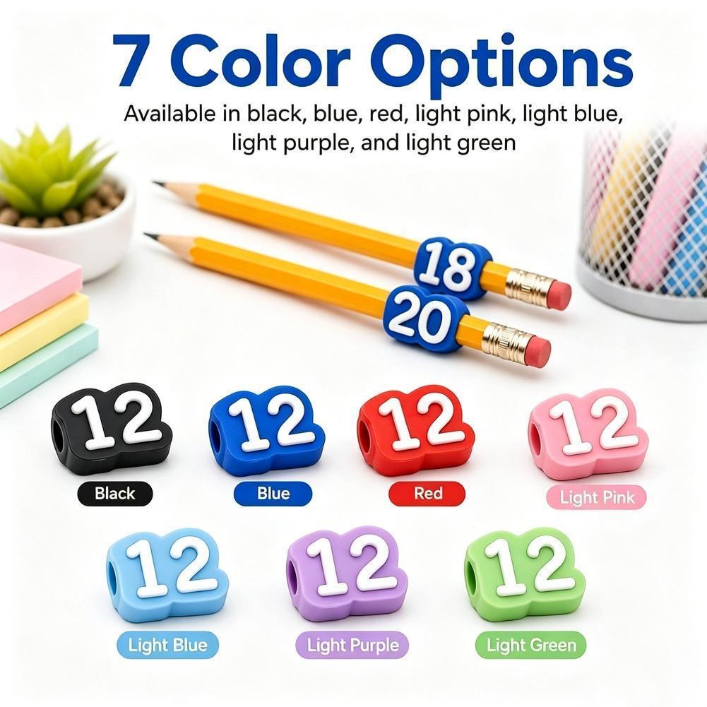 Better _ Life Hoạt Hình Dễ Thương Hỗn Hợp Nắp Bút Chì Sáng Tạo Đựng Bút Chì Silicon Mềm Tẩy Topper C