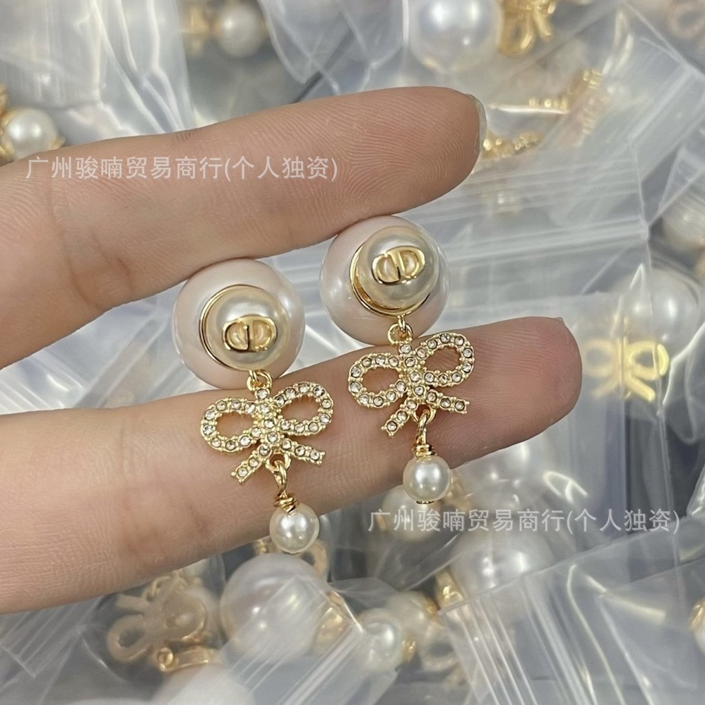 Ear Home Diamond cd Ngọc trai nhỏ thời trang