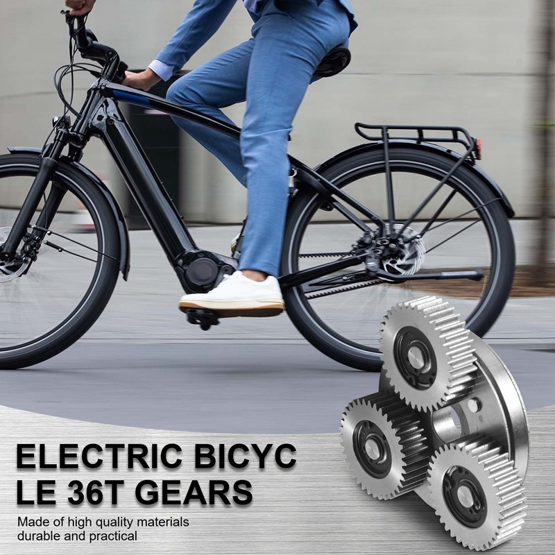 Bánh răng hành tinh 36T 38mm kèm ly hợp cho xe máy Xe đạp điện E-Bike Steel Gear Ebike Parts