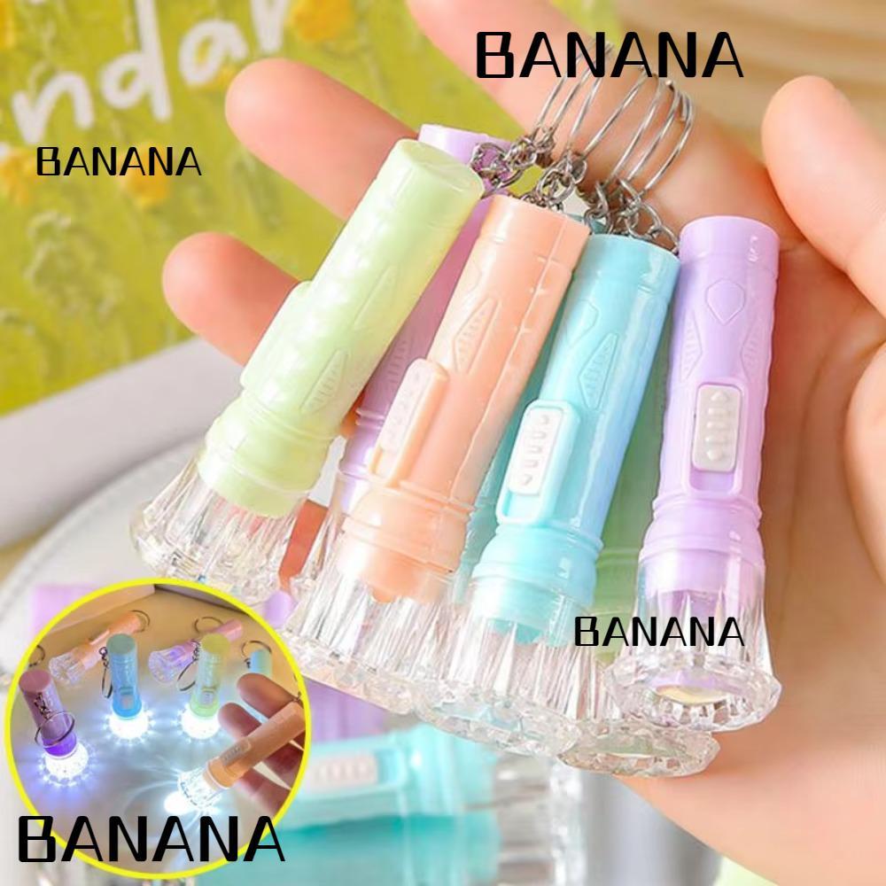 BANANA1 12 Đèn Pin Phát Sáng, Đèn LED Màu Kẹo Ngẫu Nhiên Đèn Pin Mini, Đèn Pin Cắm Trại Di Động Ủng 