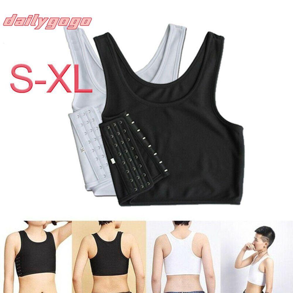 IFFINE Áo Vest Quần Lót Ngực Tank Tops Ngực Shaper Đồng Tính Nữ Tomboy