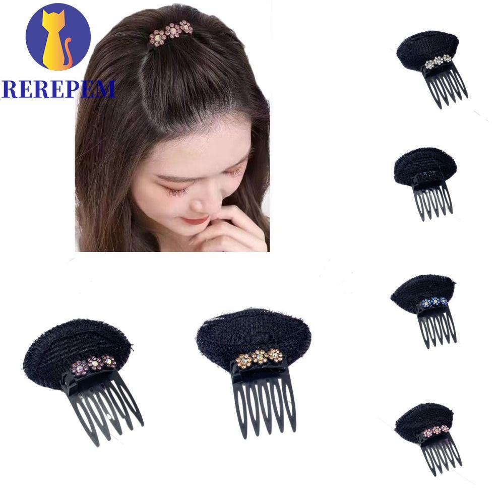 MARTIN1 Puff Hair Head Cushion, Braid Sponge DIY Hair Stylish Tool, Pluffy Flower Hair Accessories I