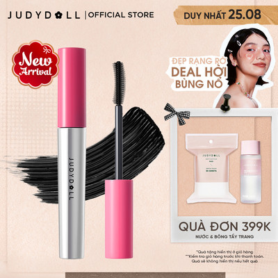 [MỚI] Mascara Dày Mi JUDYDOLL No-Drooping Volume Mascara Tơi mi Cong mi Chống Lem Lâu trôi 40h 7g
