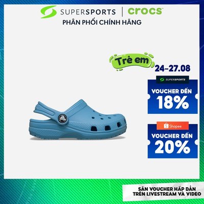 Giày Clog Trẻ Em Crocs Classic - 206990-5DU ADS14
