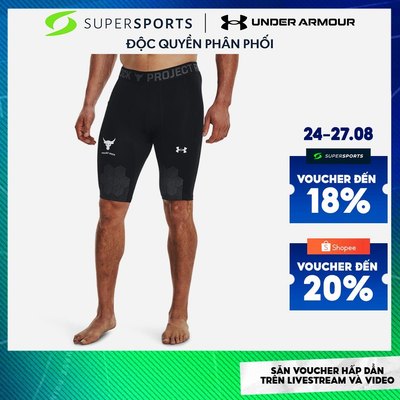 Quần Ngắn Nam Under Armour The Rock - Đen - 1378582-001