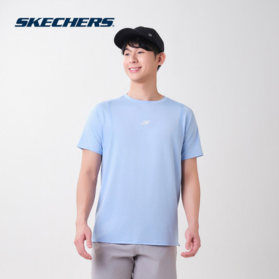 Áo Thun Tay Ngắn Nam Skechers Running Performance Short Sleeve Tee - SP326M401-02MP
