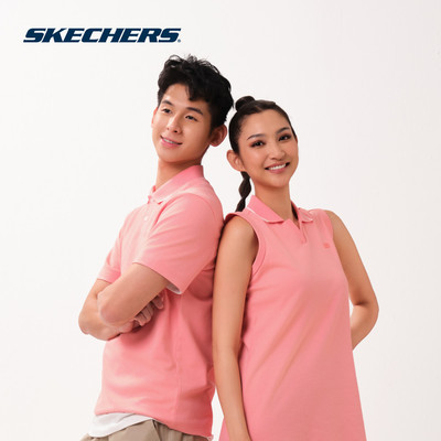 Short Sleeve Polo Nam Skechers CNY Short Sleeve Polo - SL126M526-01JR