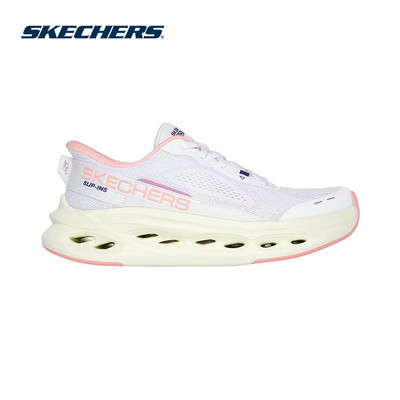 Giày Thể Thao Nữ Skechers Slip-ins Max Cushioning Glide-Step-129400-WPK Air-Cooled Goga Mat Online Sale