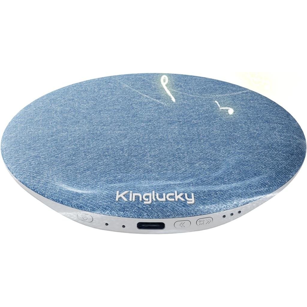 Kinglucky X50 Pillow Speaker for Sleeping, Built-in White Noise Sound Machine Pink Noise for Sleepin