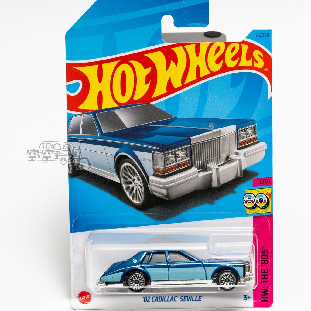 Hot Wheels 75 # '82 Cadillac Blue Hot Wheels Xe mô hình kim loại