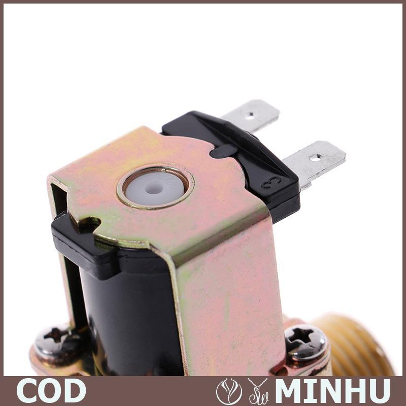 G1/2 ''brass điện solenoid valve DC 12V 24V AC220V cho năng lượng mặt trời Máy nước nóng