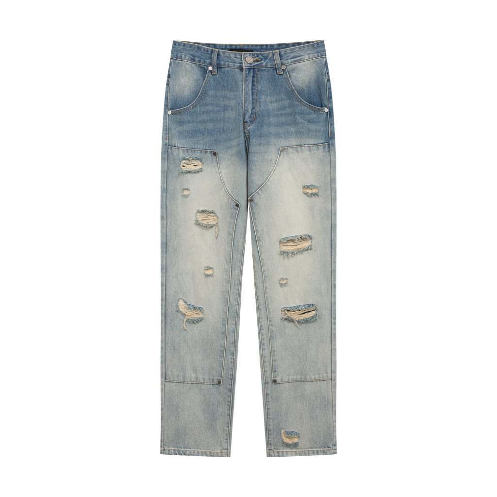 Quần jean unisex MIKENCO Carpenter Distressed Jeans