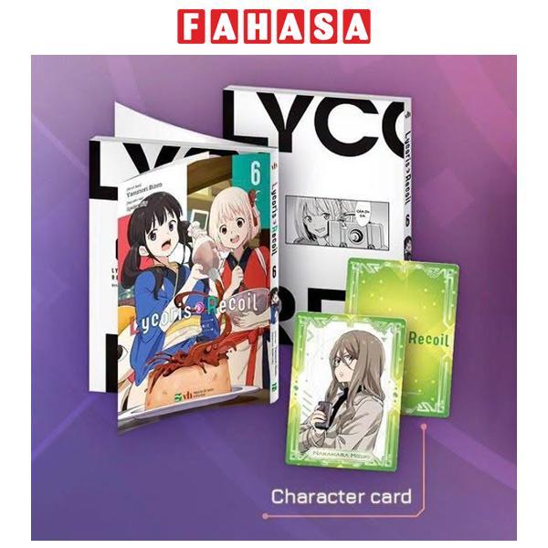 Sách - Lycoris Recoil - Tập 6 - Bản Đặc Biệt - Tặng Kèm Character Card