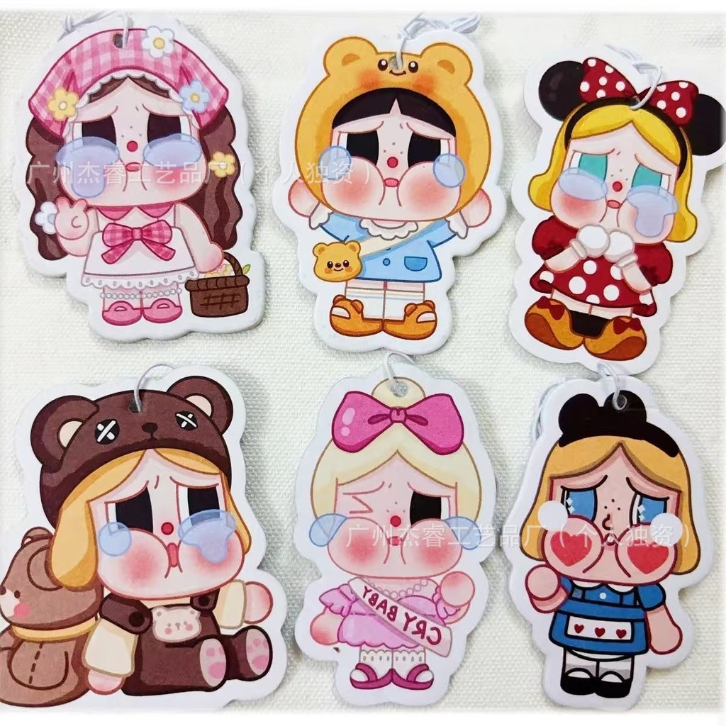 5 Miếng crybaby crybaby crybaby Pop Mart Xe Hơi Hương Thơm Pop Mart Hương Thơm Pop crybaby Hương Thơ