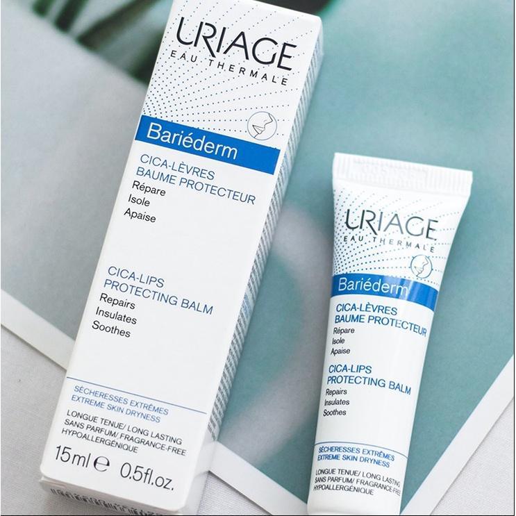Ảnh 4 của Kem dưỡng môi Uriage Bariederm cica levres chăm sóc và làm dịu vùng da môi bị tổn thương 15ml