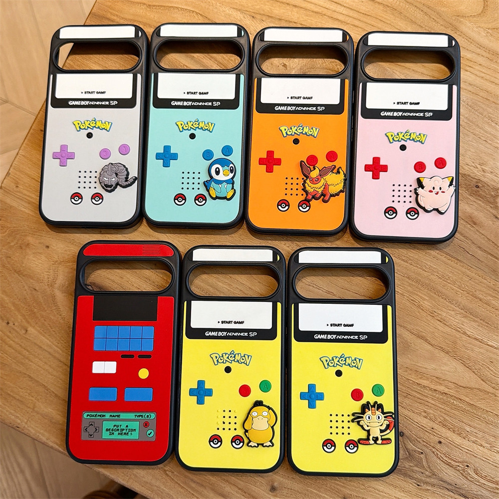 Hoạt Hình Dễ Thương Trò Chơi 3D Pokemon Silicon Ốp lưng Google Pixel 10 Pro XL 10 Pro 9 Pro XL 9 Pro