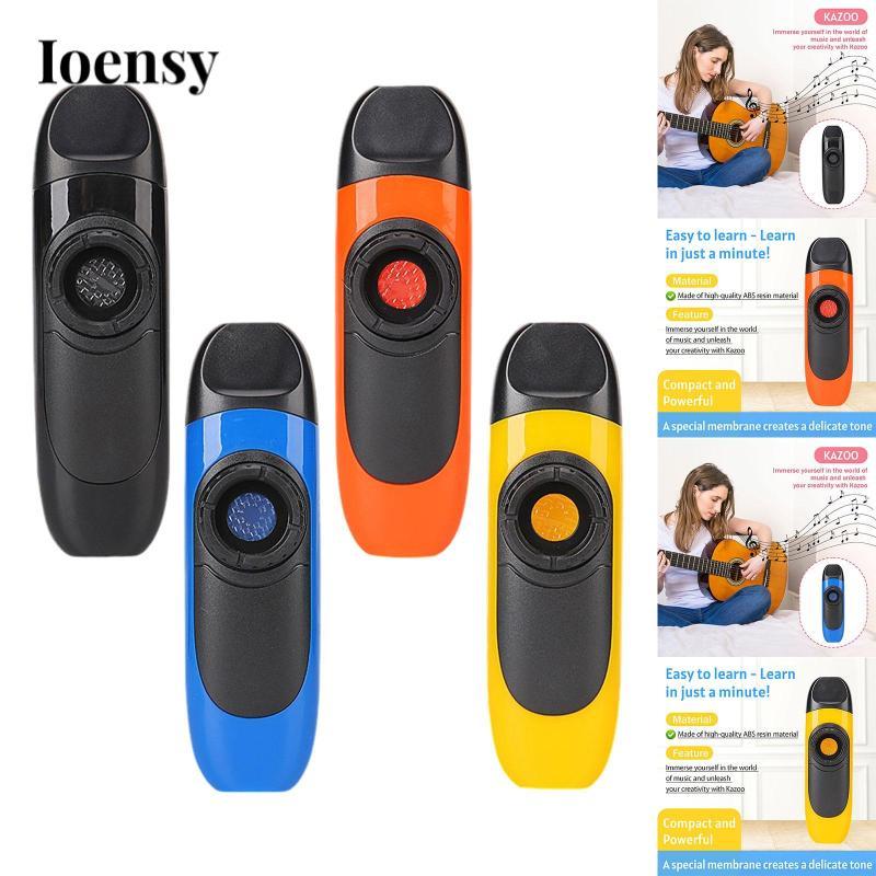 Kazoo Sáo Kazoo Nhạc Cụ Kazoo Có Dây Buộc Âm Nhạc Độc Đáo Nhạc Cụ Gió Di Động Nhựa PP Chất Liệu Nhẹ 