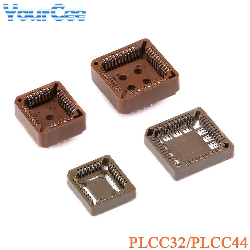 5 Chiếc PLCC32 PLCC44 IC Ổ Cắm SMD DIP PLCC Ổ Cắm Bộ Chuyển Đổi 32Pin 44Pin