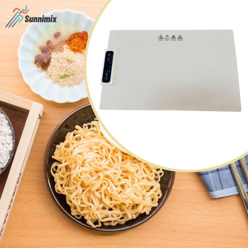 Máy hâm nóng thực phẩm điện EU Cắm tấm nóng Khay sưởi điện di động Tấm sưởi ấm cho thực phẩm Thảm sưởi ấm thực phẩm cho người thừa kế