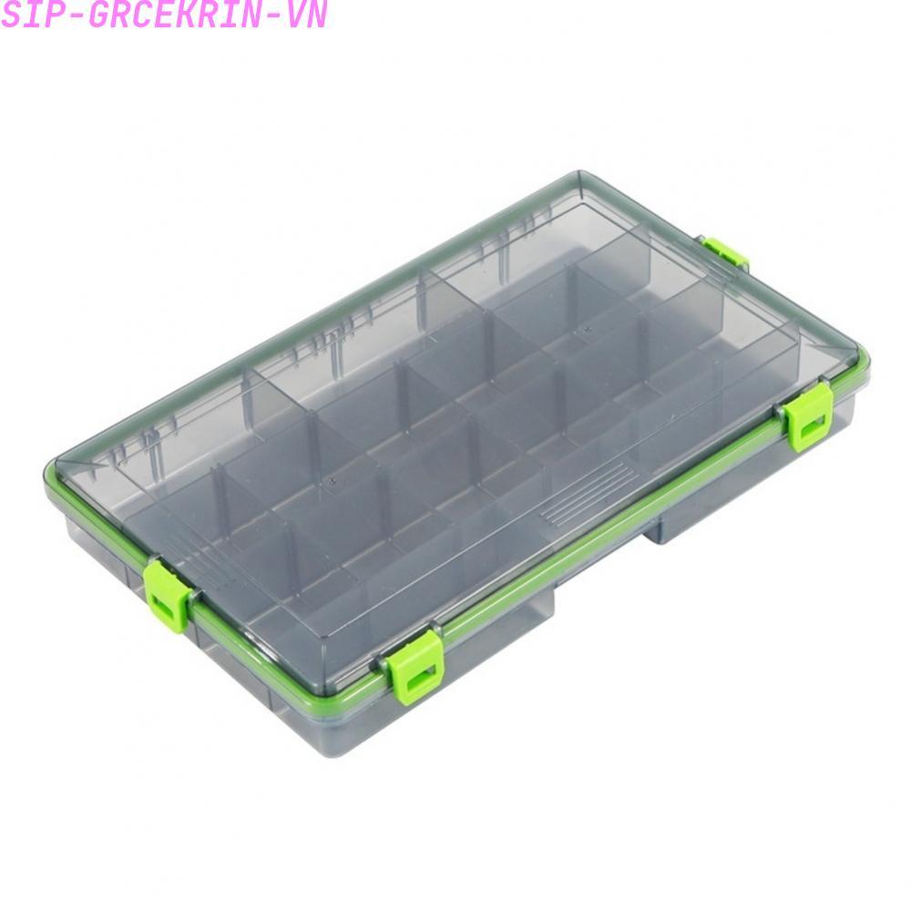 Waterproof Lure Storage Box Plastic with Removable Dividers for Organized Tackle