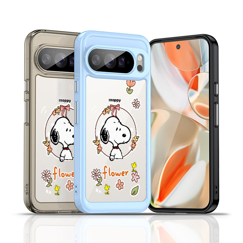 Dành cho Google Pixel 10 Pro XL 10A Pixel 9 / 8 / 7 Pro "Cute Snoopy" Hard Clear Case / Pixel 9Pro 8