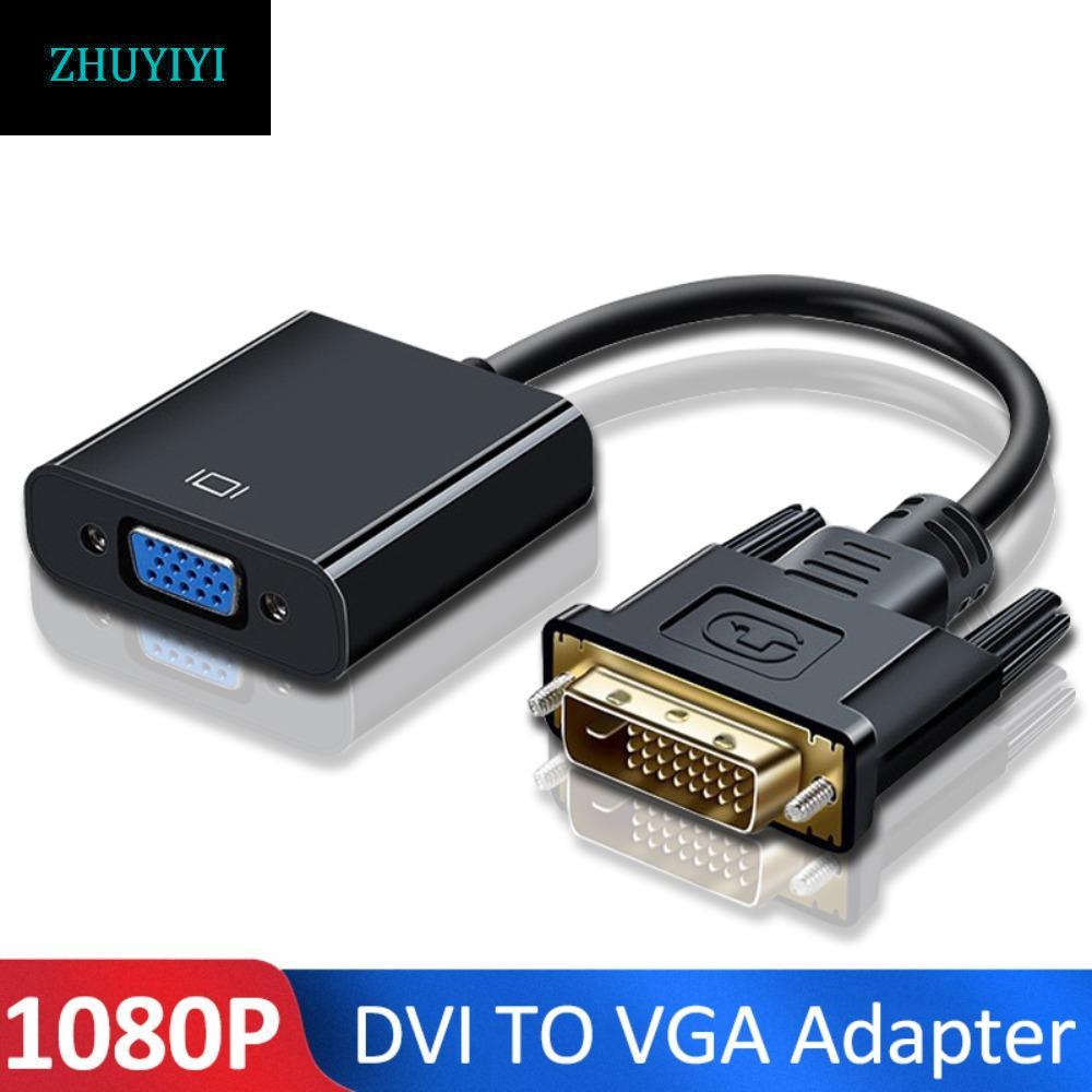 Bộ chuyển đổi ZHUYIYI DVI-D DVI sang VGA, Bộ chuyển đổi DVI sang VGA DVI đầu vào DVI-D DVI sang VGA,