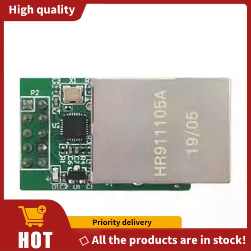 CH9120 ETH sang TTL Mô-đun cổng nối tiếp 10M Mô-đun Ethernet WCH Cổng nối tiếp Mô-đun máy chủ