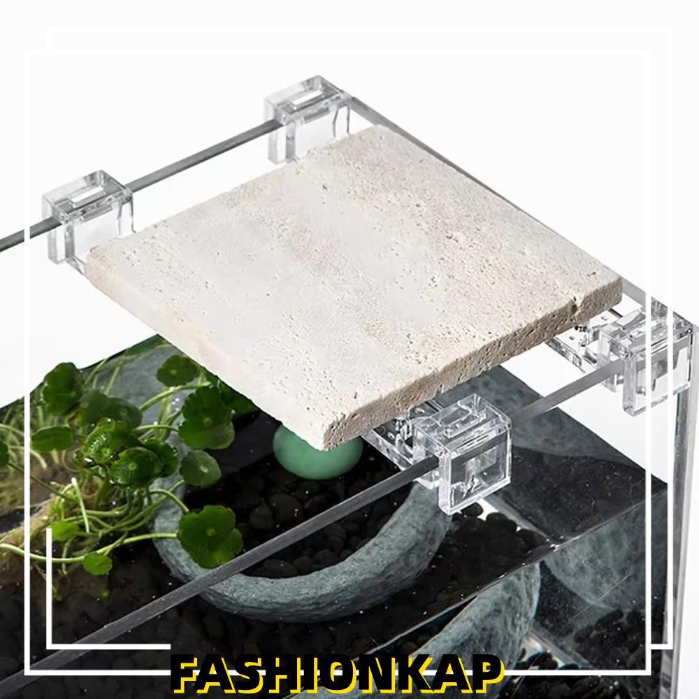 Giá đỡ nắp thủy tinh bể cá IFASHIONKA 1PC, Giá đỡ nắp bể cá trong suốt bằng acrylic, Độ dày tường 4.